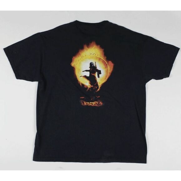 Vintage SEALED Devil May Cry 2 Capcom 2003 Promo T-Shirt Black Size XL - Picture 1 of 4
